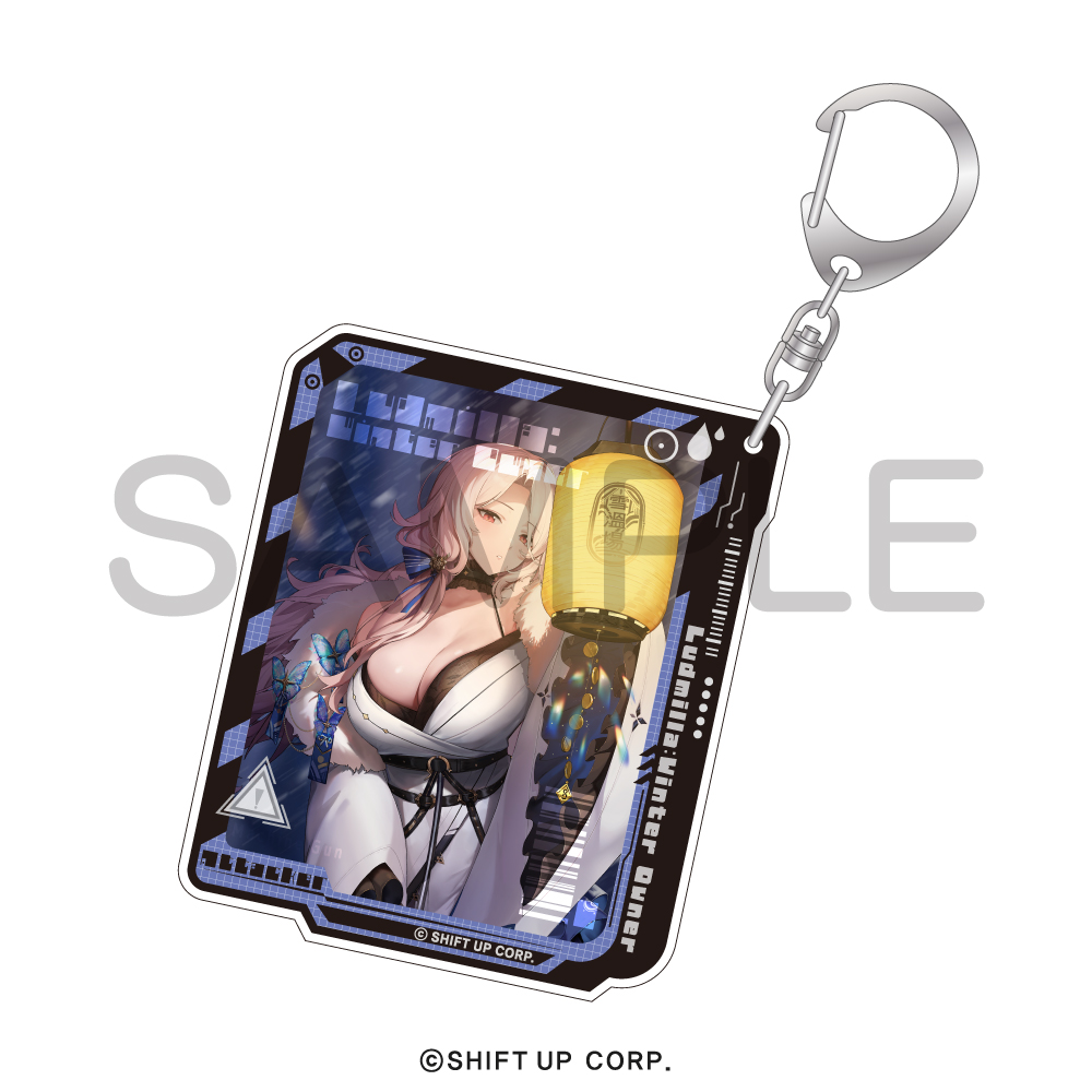 (PO) Goddess of Victory: Nikke Acrylic Key Chain Ludmilla: Winter Owner Image_1
