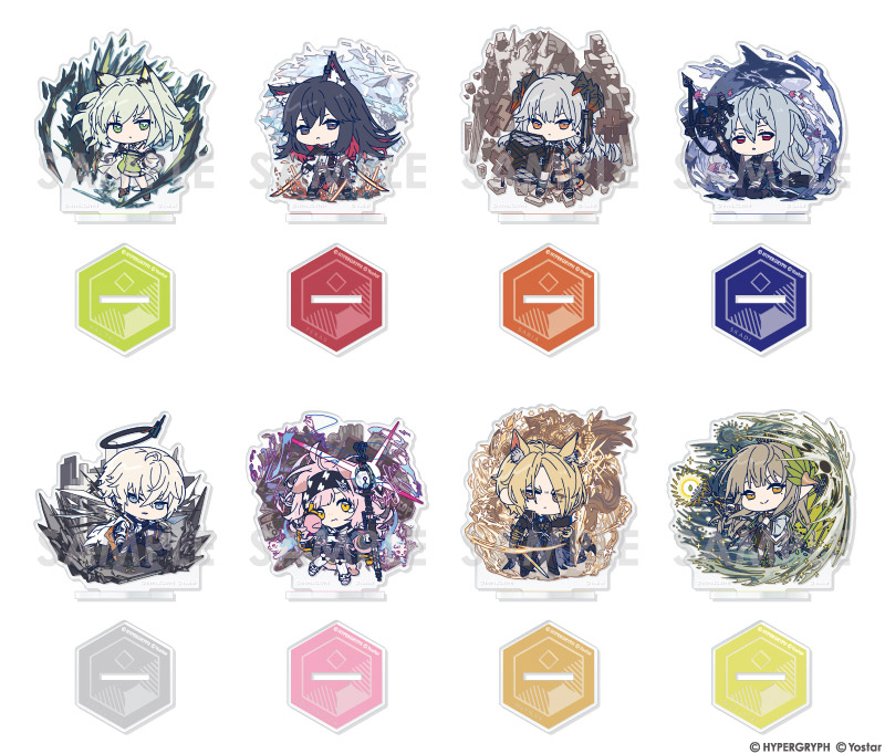 (PO) Arknights Trading Acrylic Stand -Operator Collection- Vol. 2 [BOX] Image_2