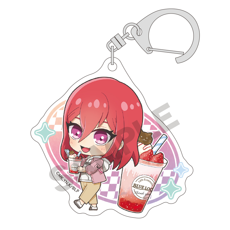 (PO) Blue Lock Trading Acrylic Key Chain Chara Peko Hoodie [BOX] Image_5