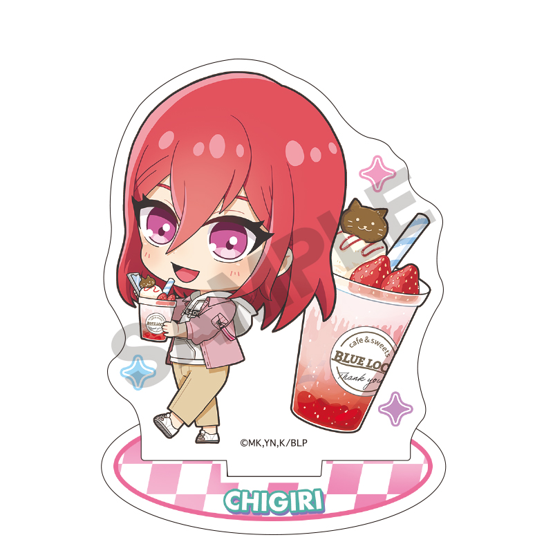 (PO) Blue Lock Acrylic Stand Chigiri Hyoma Chara Peko Hoodie Image_1