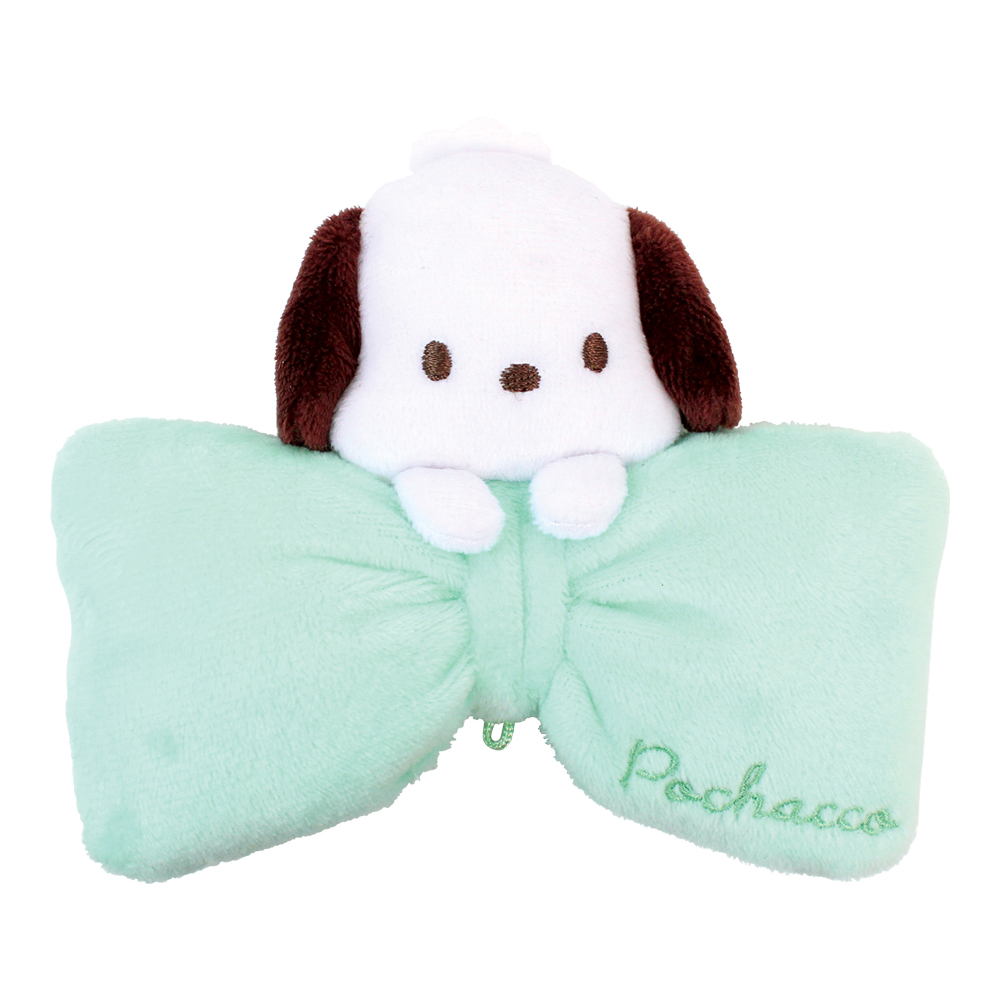 (PO) Sanrio Characters Ribbon Plush Mascot Key Chain Pochacco Image_1