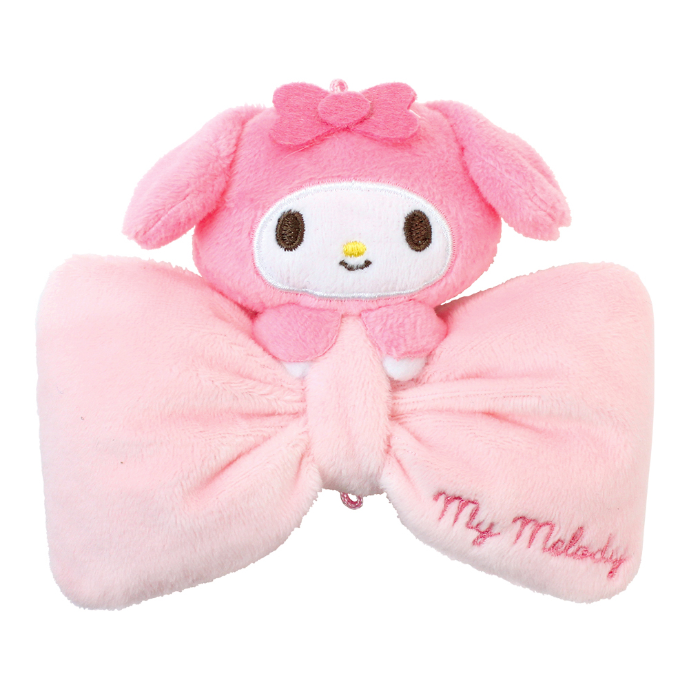 (PO) Sanrio Characters Ribbon Plush Mascot Key Chain My Melody Image_1