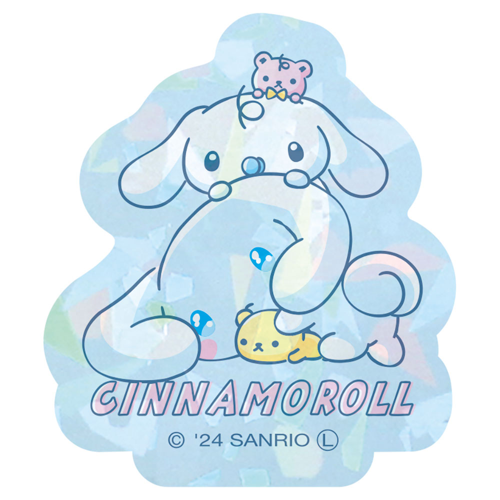(PO) Sanrio Characters Trading Hologram Clear Sticker Amaenbo Namida [BOX] Image_4