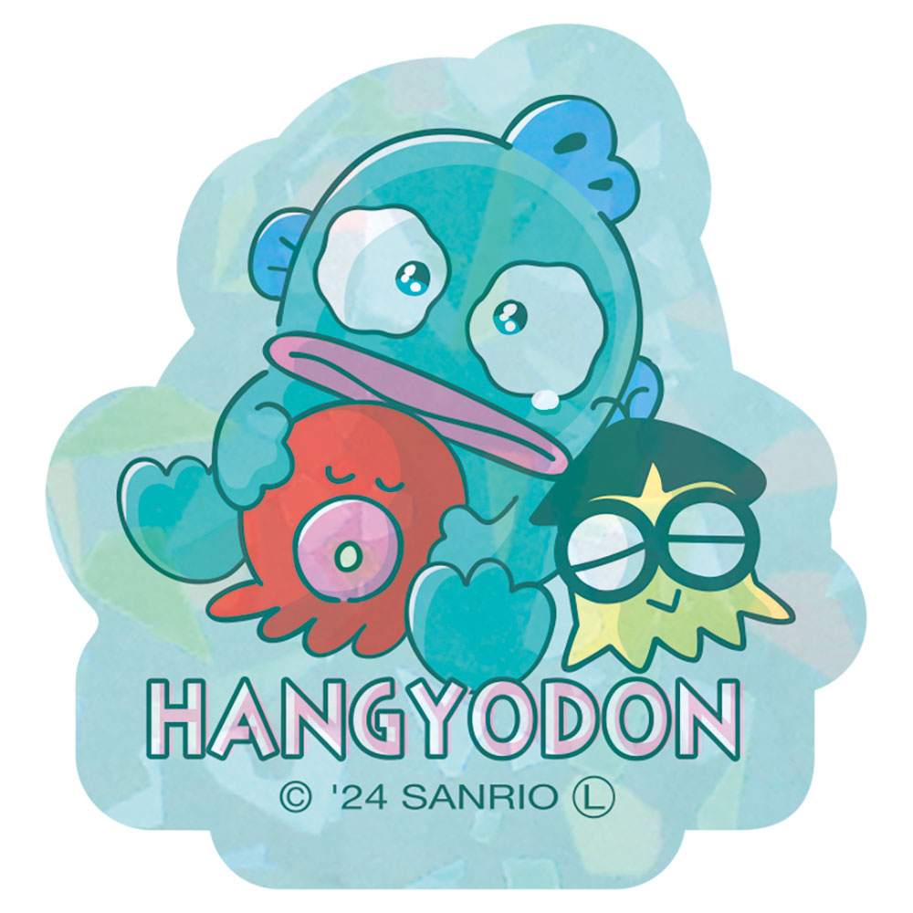 (PO) Sanrio Characters Trading Hologram Clear Sticker Amaenbo Namida [BOX] Image_9