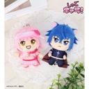 (PO) Shugo Chara! Chokonto! Plush Mascot Set Amulet Heart & Black Lynx Image_1