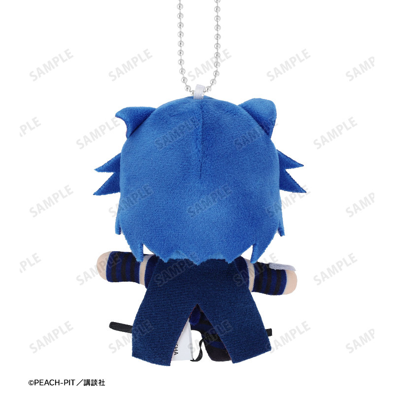 (PO) Shugo Chara! Chokonto! Plush Mascot Set Amulet Heart & Black Lynx Image_5