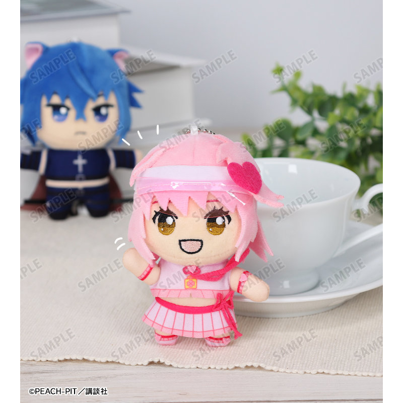 (PO) Shugo Chara! Chokonto! Plush Mascot Set Amulet Heart & Black Lynx Image_7