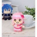 (PO) Shugo Chara! Chokonto! Plush Mascot Set Amulet Heart & Black Lynx Image_7