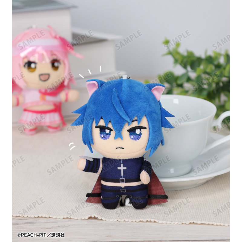 (PO) Shugo Chara! Chokonto! Plush Mascot Set Amulet Heart & Black Lynx Image_8