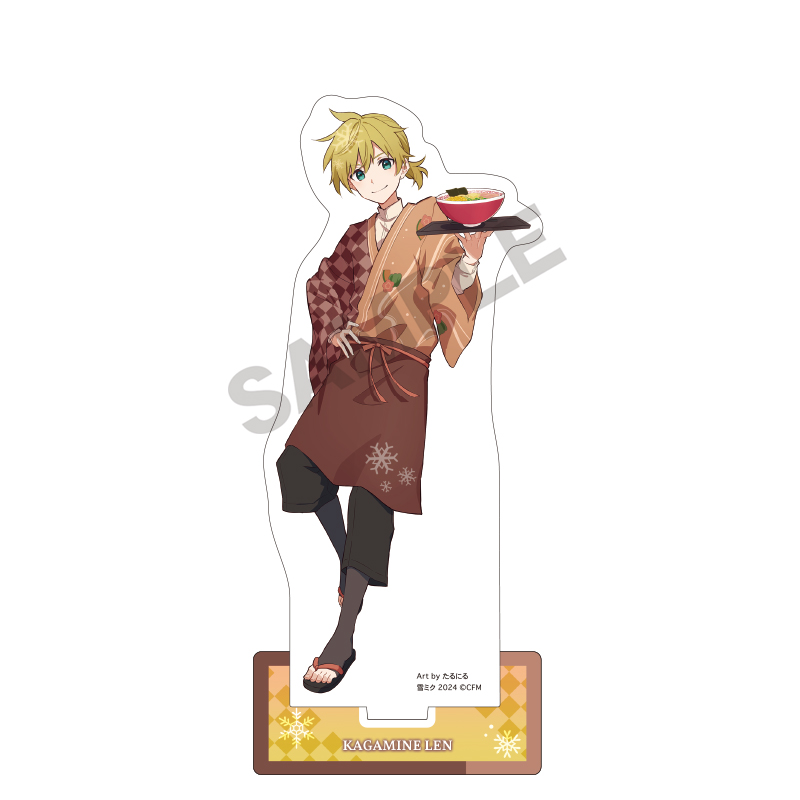 (PO) Hatsune Miku Acrylic Stand Kagamine Len SNOW MIKU 2024 Image_1