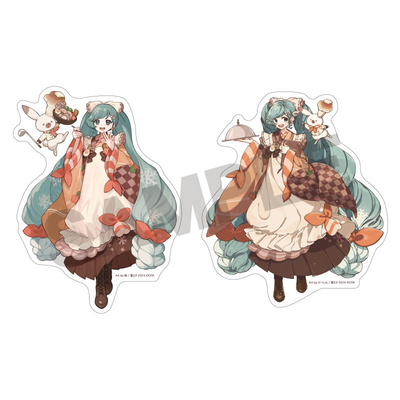 (PO) Hatsune Miku Odekake Sticker Set SNOW MIKU 2024 Image_1