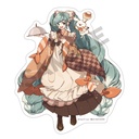 (PO) Hatsune Miku Odekake Sticker Set SNOW MIKU 2024 Image_3