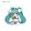 (PO) SNOW MIKU 2024 Trading Snow Miku Art by Binchou Maguro Acrylic Sticker [BOX] Image_8