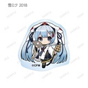 (PO) SNOW MIKU 2024 Trading Snow Miku Art by Binchou Maguro Acrylic Sticker [BOX] Image_11