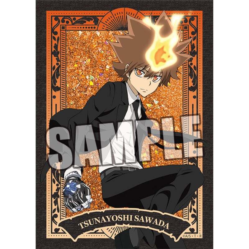 (PO) Reborn! Oil in Lame Acrylic Block Tsuna Image_1