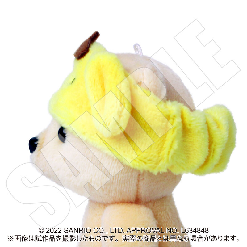 (PO) Kumamate Sanrio Characters Turban for Plush Pom Pom Purin Image_2
