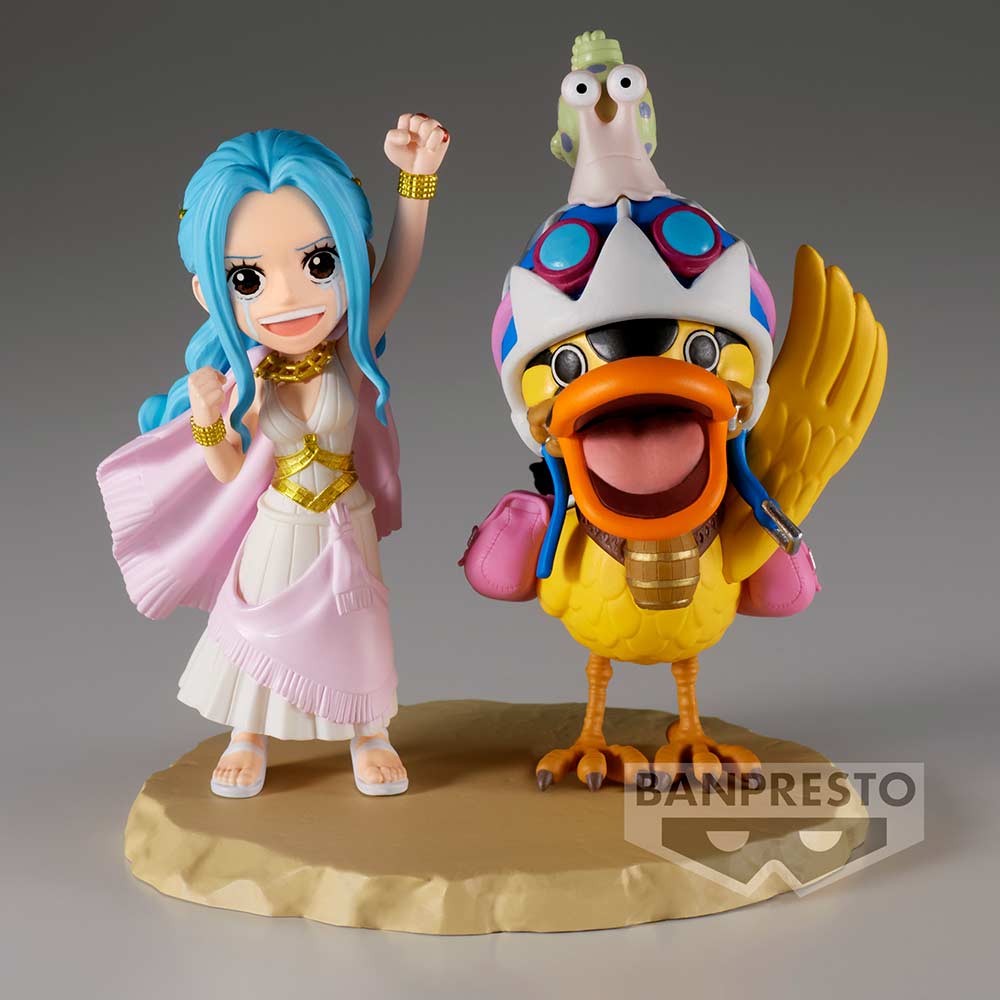 (PO) One Piece World Collectable Figure Log Stories - Nefeltari Vivi & Karoo Image_5