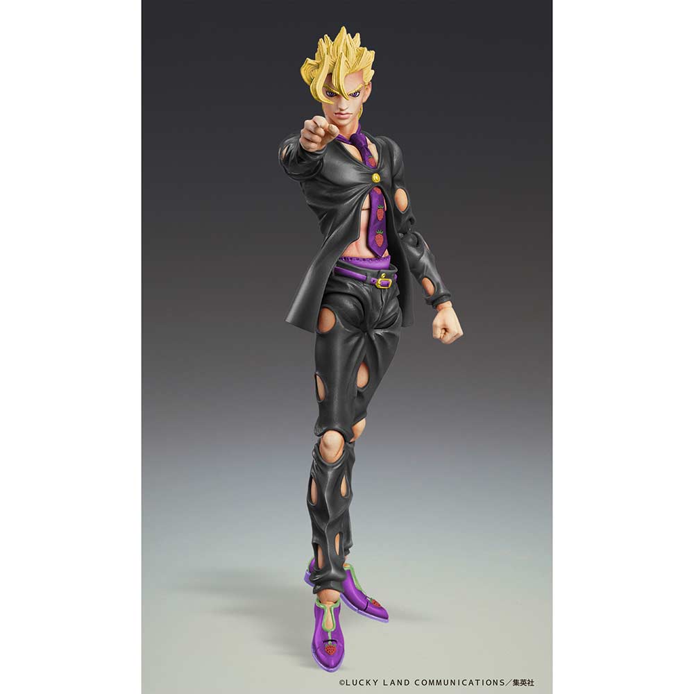 (PO) Super Action Statue JoJo's Bizarre Adventure Part V - Pannacotta Fugo Ver. Black Image_3