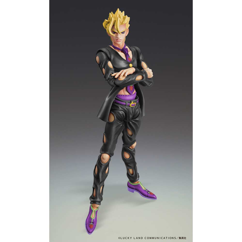 (PO) Super Action Statue JoJo's Bizarre Adventure Part V - Pannacotta Fugo Ver. Black Image_4