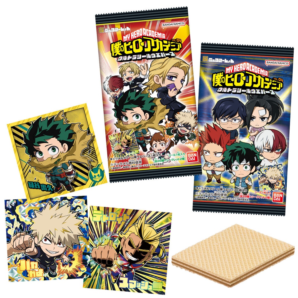 (PO) Nyaformation My Hero Academia Ultra Sticker Wafer 04 [BOX] Image_1