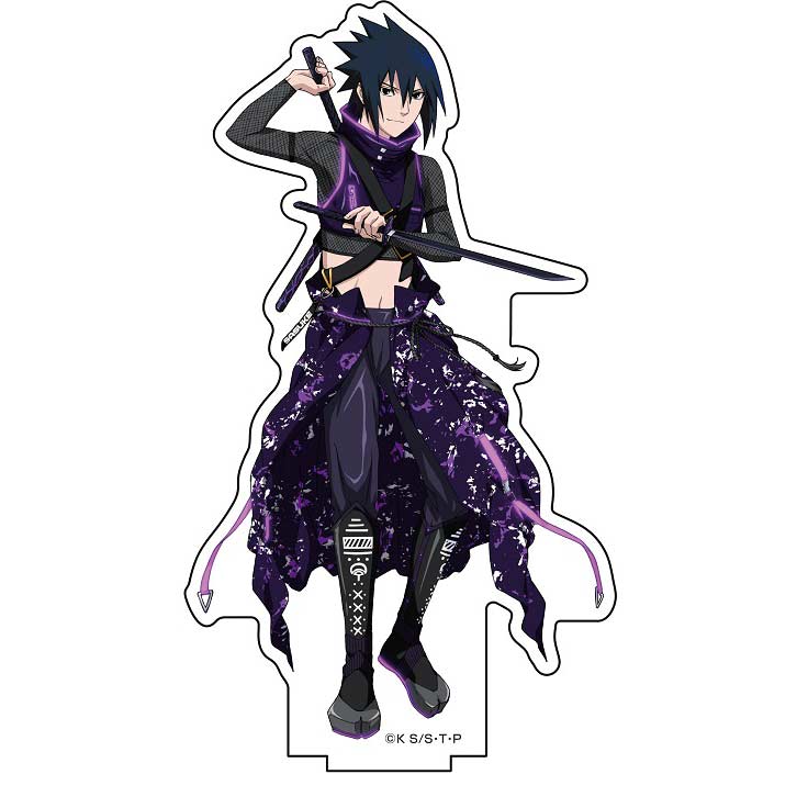(PO) Naruto Shippuden Vol. 2 Original Illustration Big Acrylic Stand - Sasuke Image_1