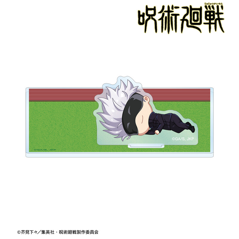 (PO) Jujutsu Kaisen Gojo Satoru Chibikoro Coaster with Acrylic Stand Image_2