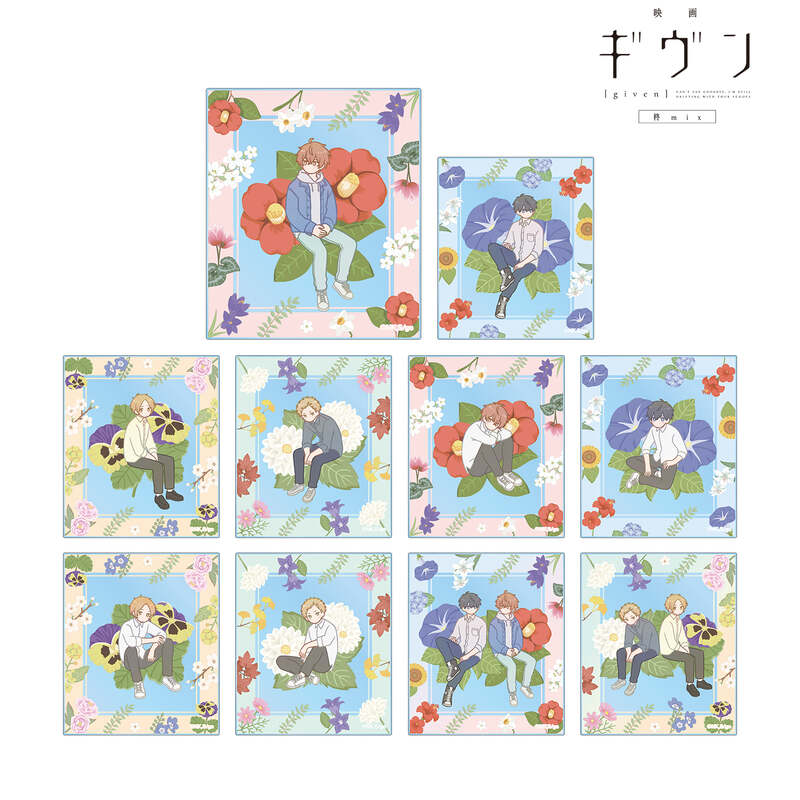 (PO) Given The Movie: Hiiragi Mix Trading Botania Acrylic Card [BOX] Image_2
