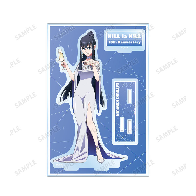 (PO) Kill la Kill Original Illustration Kiryuin Satsuki 10th Anniversary Dress-up Ver. Big Acrylic Stand with Parts Image_3
