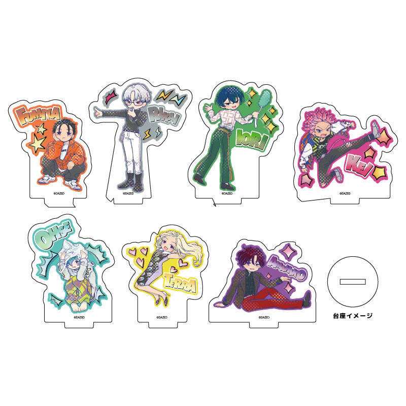 (PO) Acrylic Petit Stand Charisma 03 POP Art Illustration [BOX] Image_1