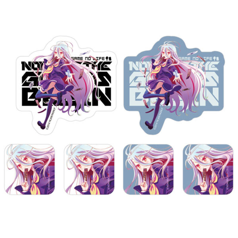 (PO) No Game No Life Shiro Mini Sticker Set Image_1