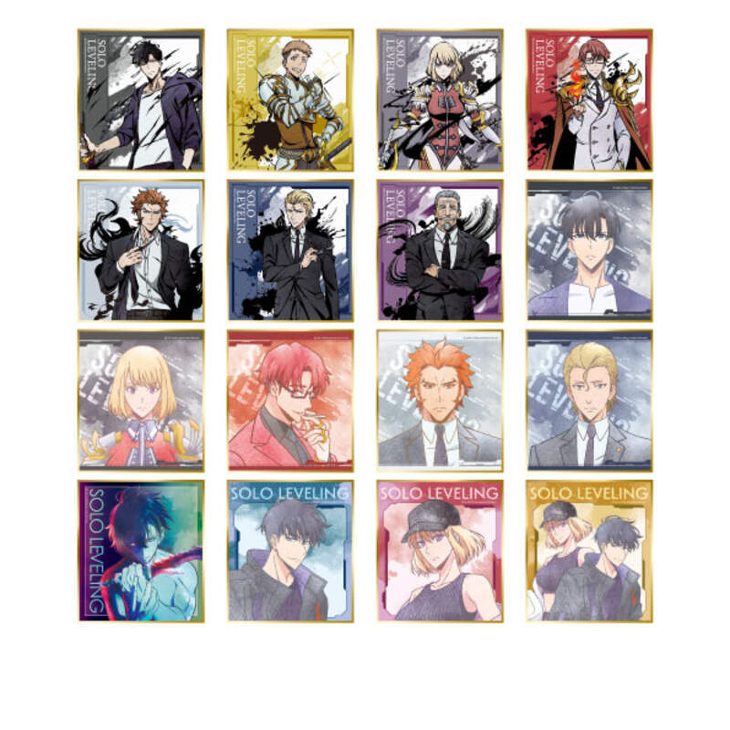 (PO) Solo Leveling Visual Shikishi Collection Brushstroke [BOX] Image_1
