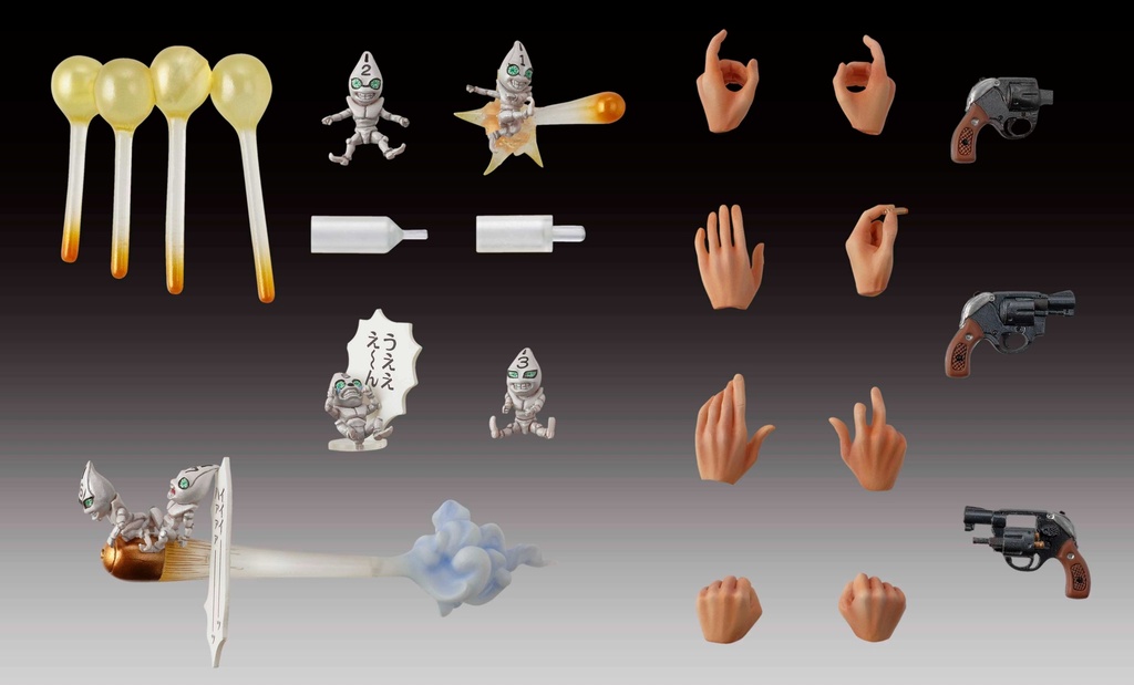 (PO) Super Action Statue JoJo's Bizarre Adventure Part V - Guido Mista & Sex Pistols (Re-issue) Image_2