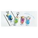 (PO) Sanrio Characters Acrylic Key Chain Emotional Sky Drink Cinnamoroll Image_2