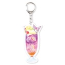 (PO) Sanrio Characters Acrylic Key Chain Emotional Sky Drink Kuromi Image_1