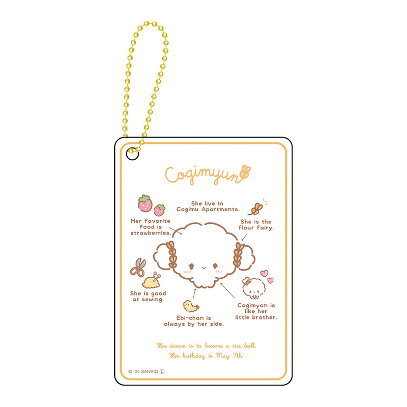 (PO) Sanrio Characters Secret Clear Card Key Chain Profile [BOX] Image_8
