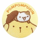(PO) Sanrio Characters Trading Embroidery Can Badge Friends [BOX] Image_4