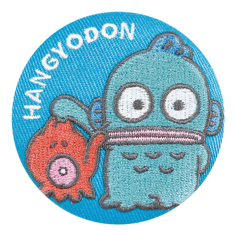 (PO) Sanrio Characters Trading Embroidery Can Badge Friends [BOX] Image_5