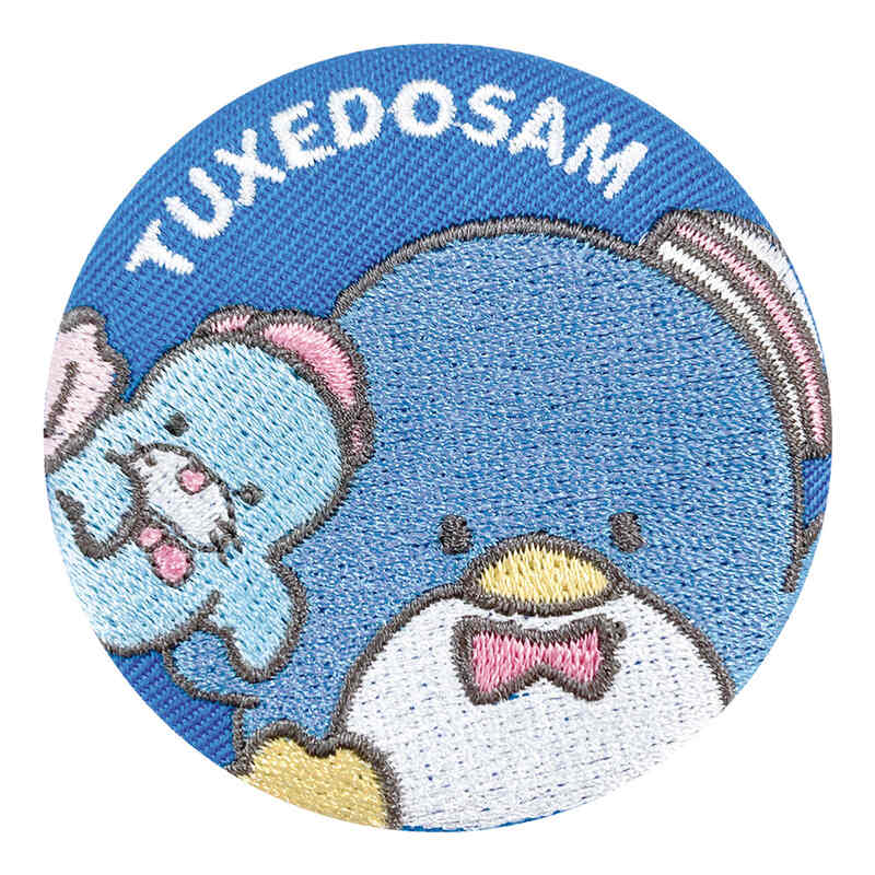 (PO) Sanrio Characters Trading Embroidery Can Badge Friends [BOX] Image_7
