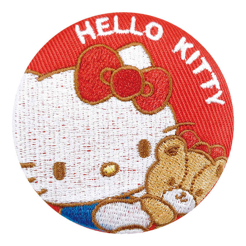 (PO) Sanrio Characters Trading Embroidery Can Badge Friends [BOX] Image_8