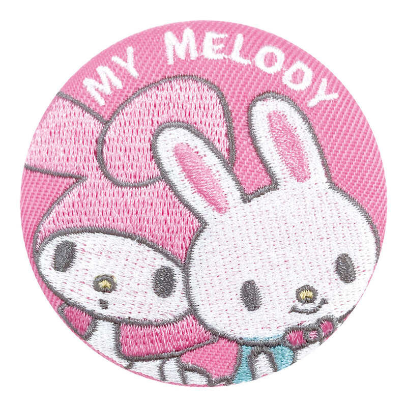 (PO) Sanrio Characters Trading Embroidery Can Badge Friends [BOX] Image_9