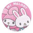 (PO) Sanrio Characters Trading Embroidery Can Badge Friends [BOX] Image_9