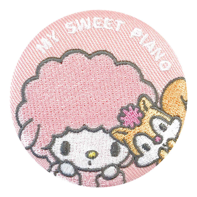 (PO) Sanrio Characters Trading Embroidery Can Badge Friends [BOX] Image_10