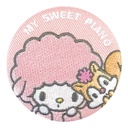 (PO) Sanrio Characters Trading Embroidery Can Badge Friends [BOX] Image_10