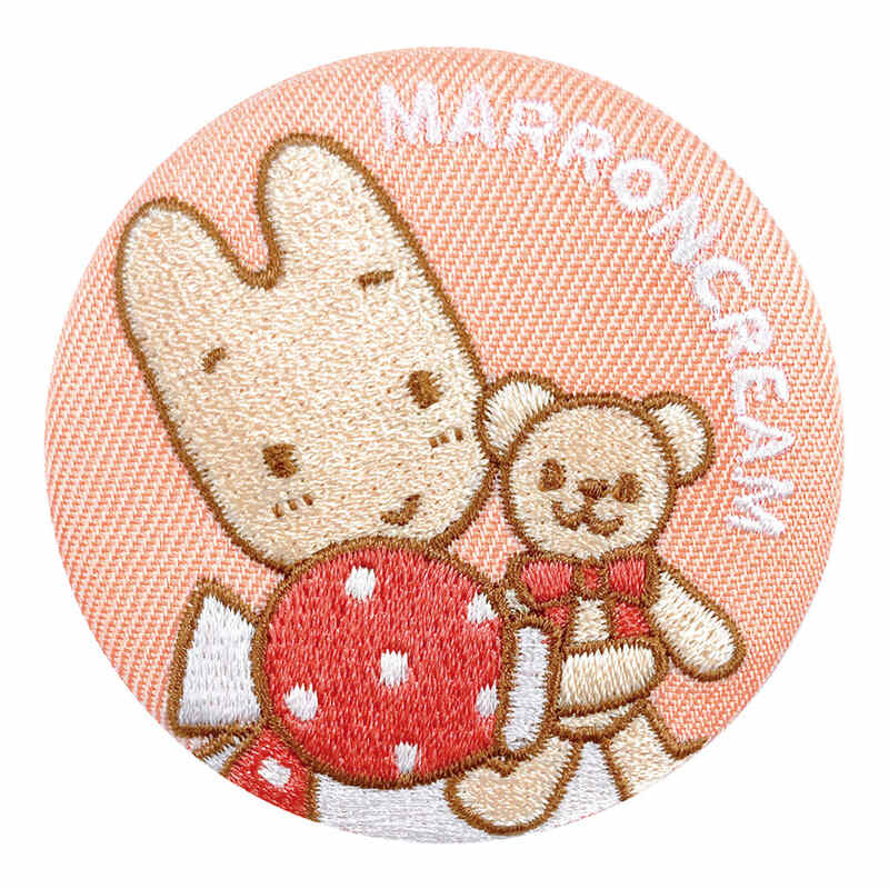 (PO) Sanrio Characters Trading Embroidery Can Badge Friends [BOX] Image_12