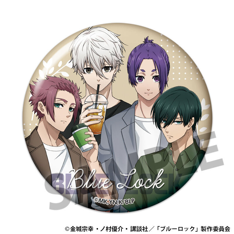 (PO) Blue Lock Original Illustration Trading Can Badge Daily Life Ver. [BOX] Image_11
