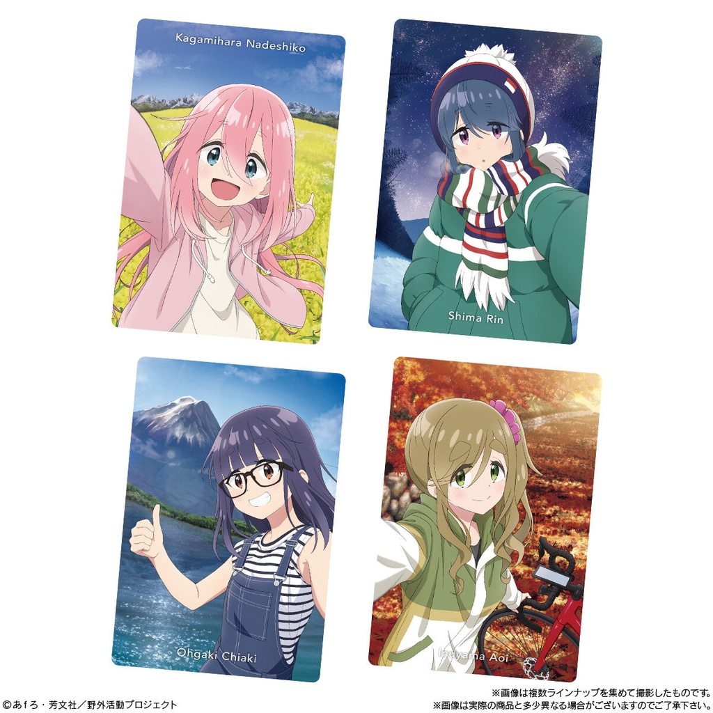 (PO) Yurucamp Season 3 Wafer Card [BOX] Image_7