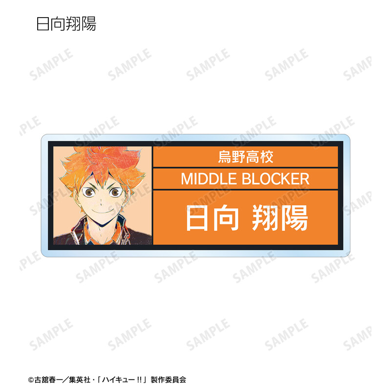(PO) Haikyu!! Trading Ani-Art Vol. 5 Acrylic Name Plate [BOX] Image_3