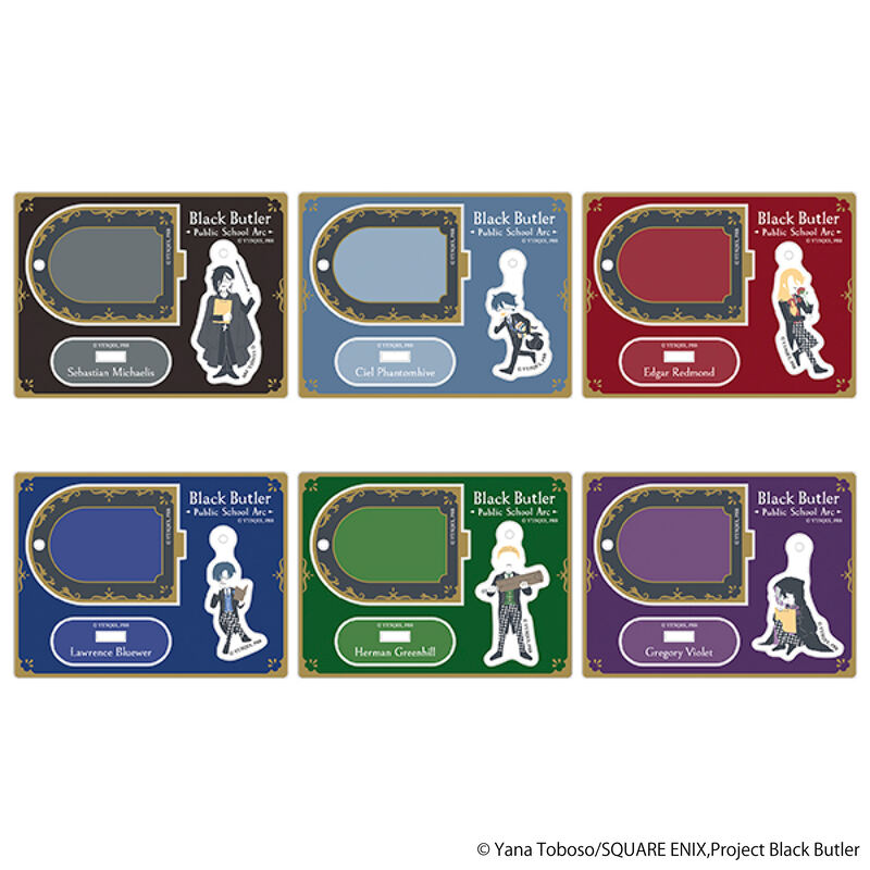 (PO) Black Butler Public School Arc Yurayura Acrylic Stand Collection Yuru Pallet [BOX] Image_2