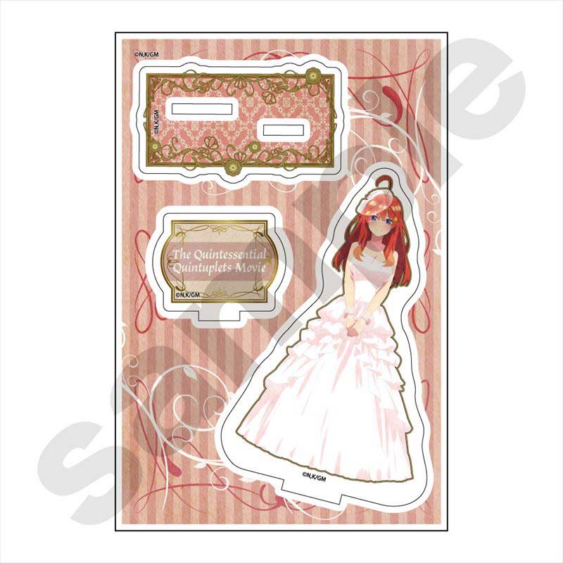 (PO) The Quintessential Quintuplets Movie Art Nouveau Art Acrylic Stand Jr. Nakano Itsuki Image_1