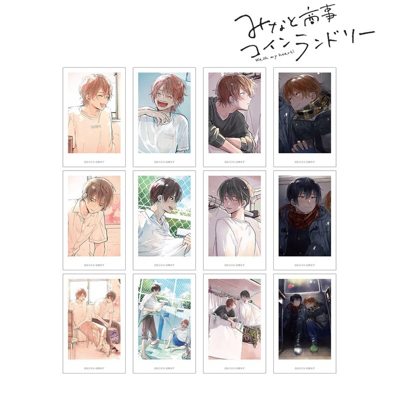 (PO) Minato's Laundromat Trading Instant Camera Style Illustration Card [BOX] Image_2